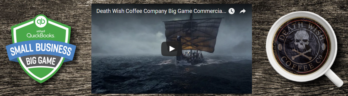 TV Commercial Winner Death Wish Coffee Small Business Big Game