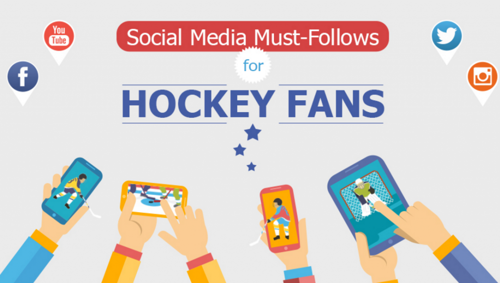 Social Media MustFollows for Hockey Fans [Infographic] Social